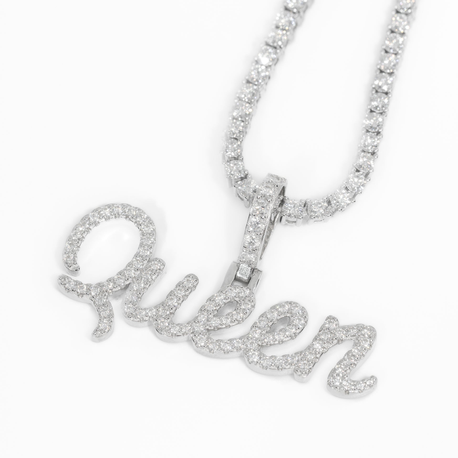 Queen Set With 3mm Tennis Chain