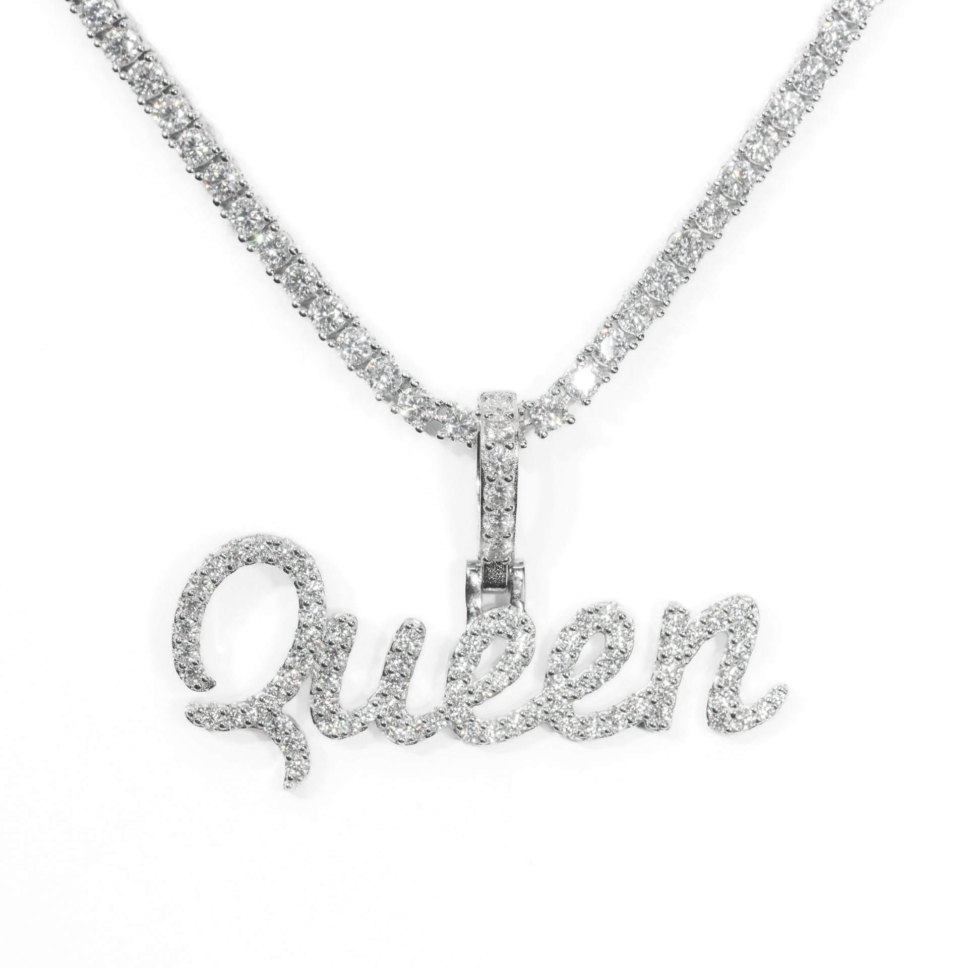 Queen Set With 3mm Tennis Chain
