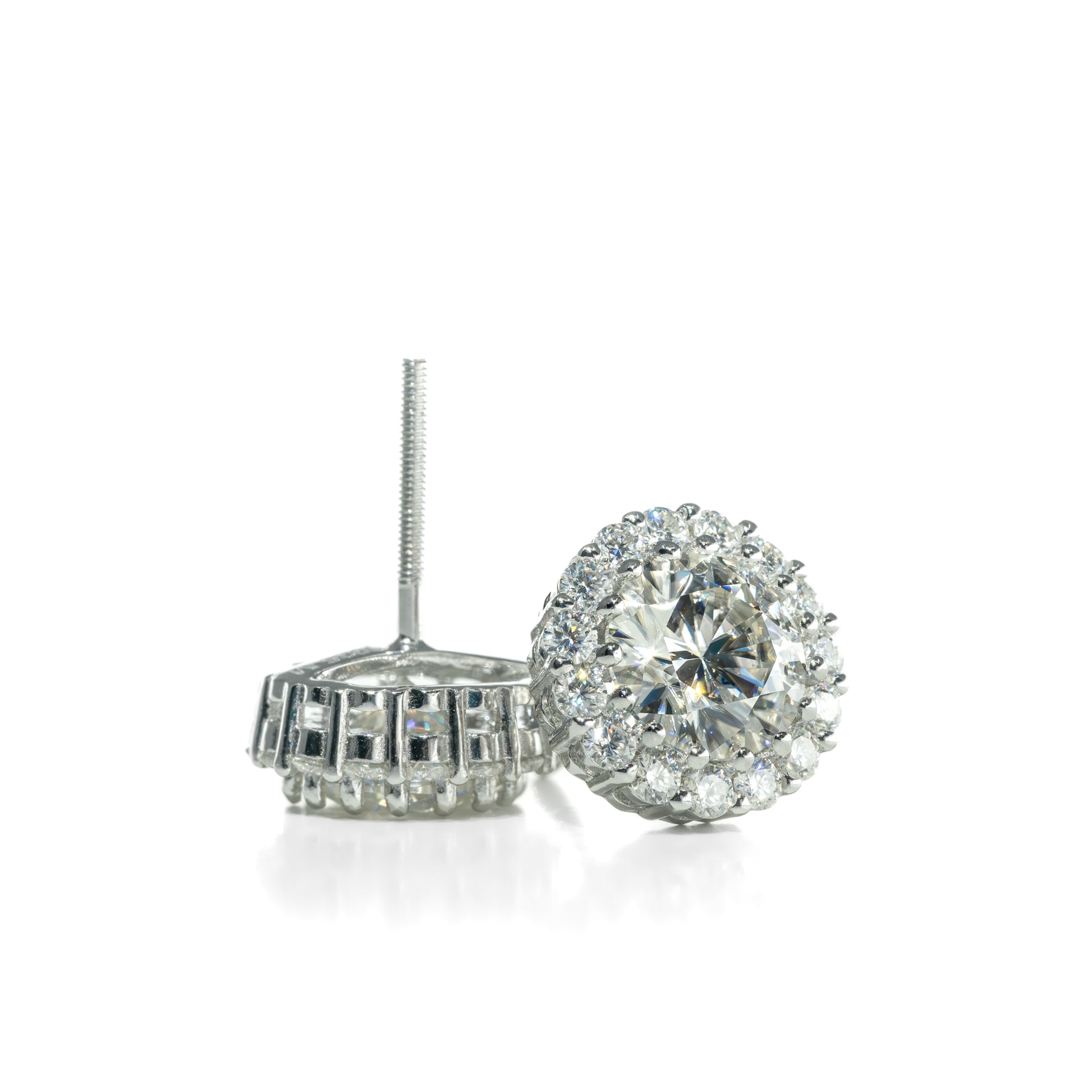 Halo Stud Earrings