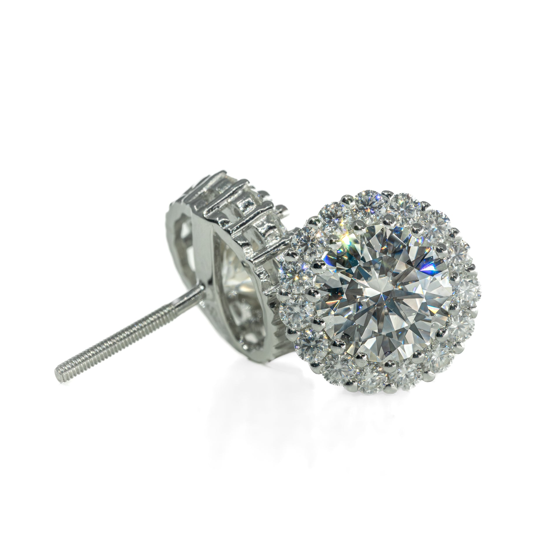 Halo Stud Earrings
