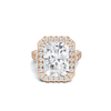 Grand Halo Pavé Ring