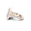 Grand Halo Pavé Ring