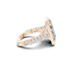 Grand Halo Pavé Ring
