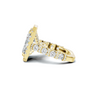 Grand Halo Pavé Ring