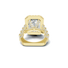 Grand Halo Pavé Ring