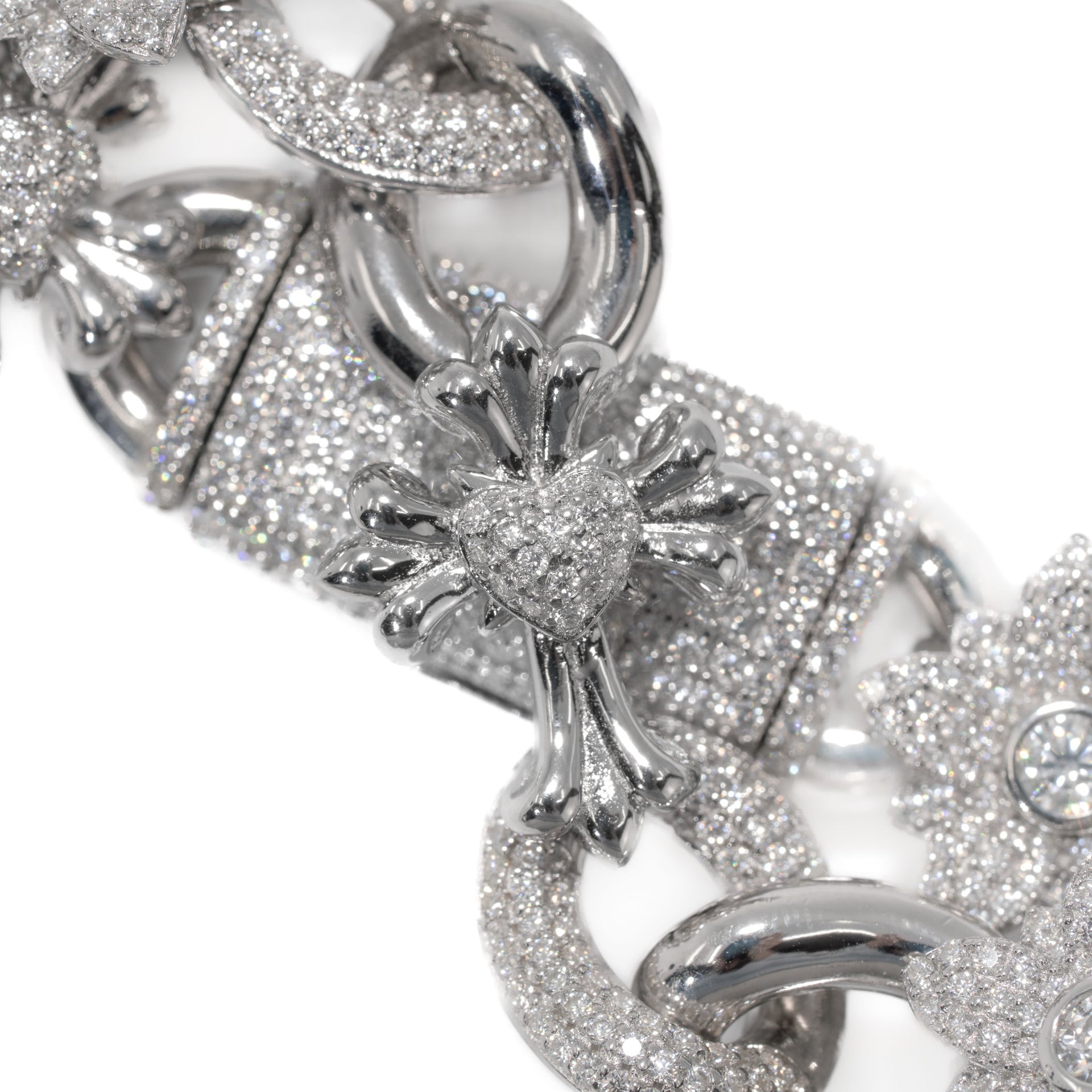 Chrome Blossom Bracelet