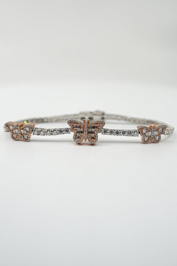 Butterfly Tennis Bracelet