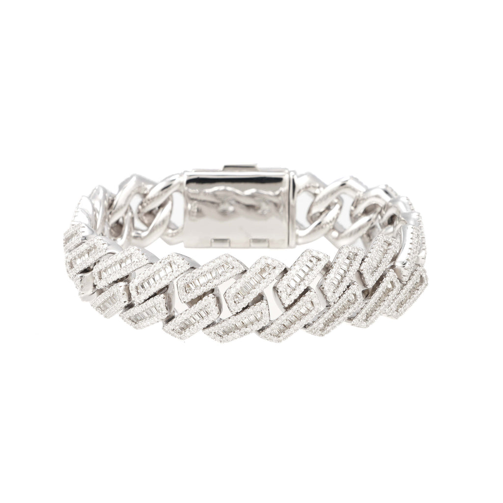 15mm Cuban Bugatte Bracelet