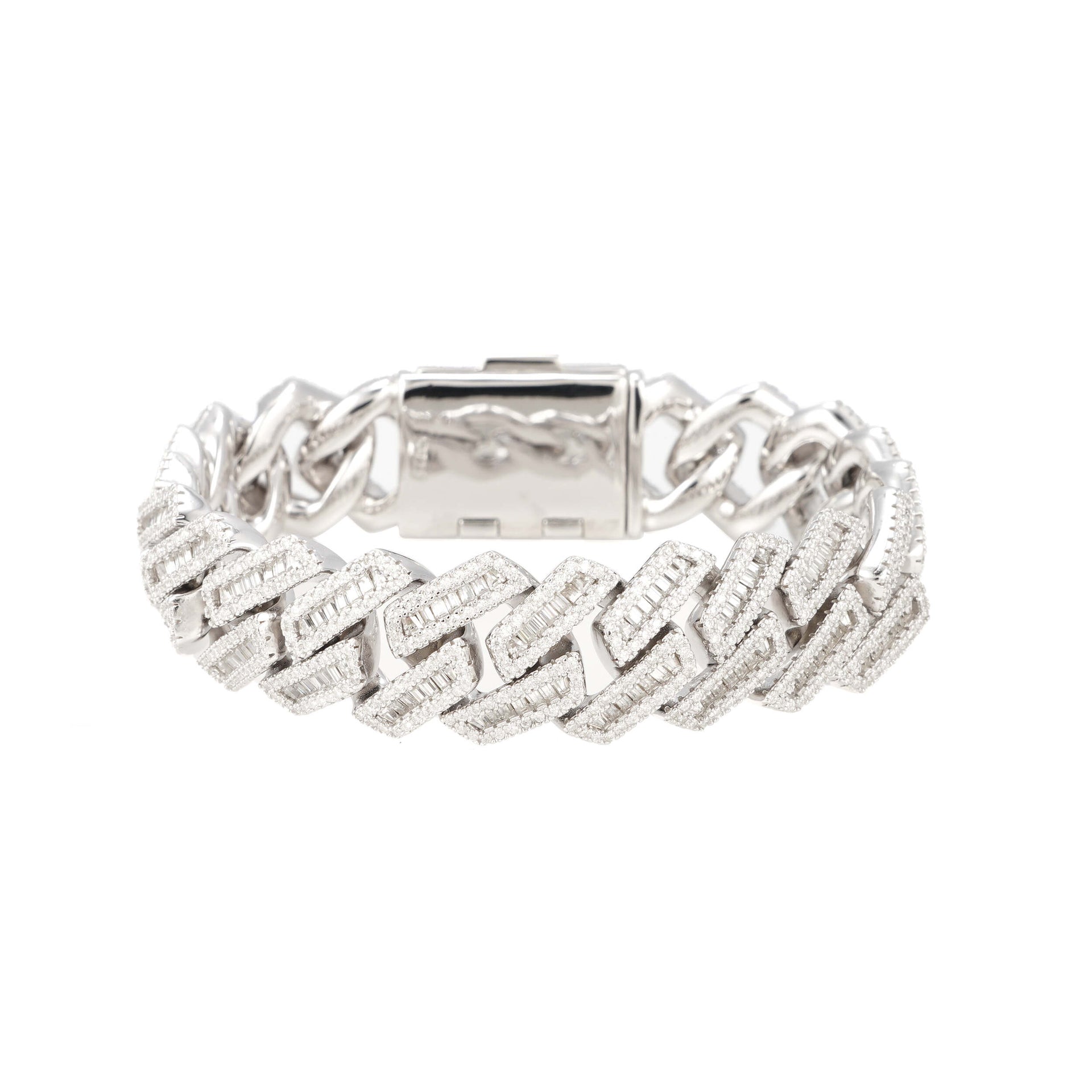 15mm Cuban Bugatte Bracelet