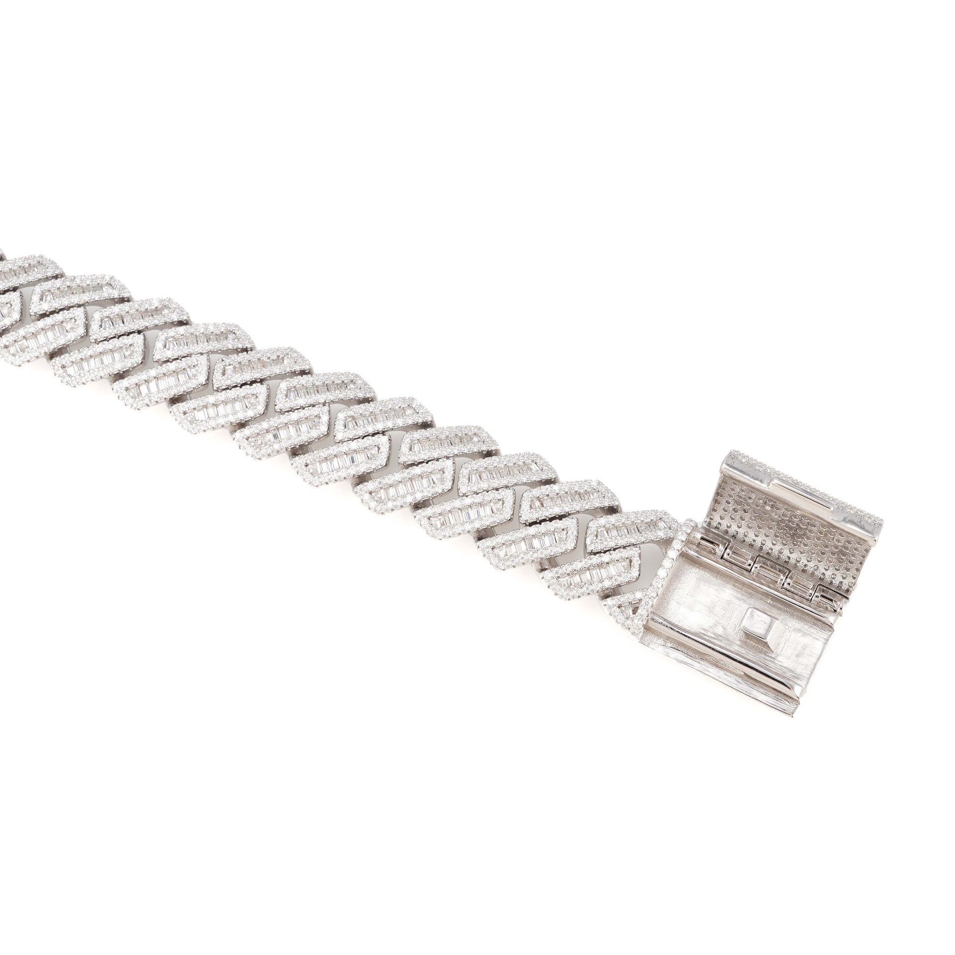 15mm Cuban Bugatte Bracelet