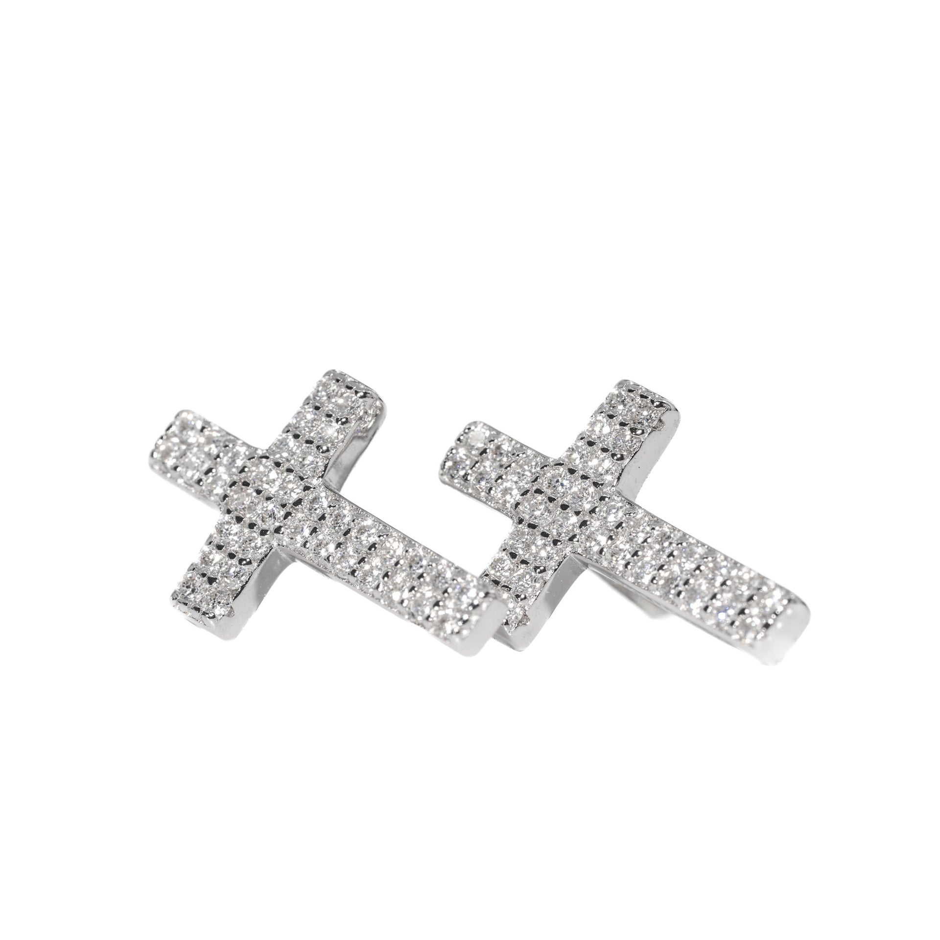 VVS Cross Studs