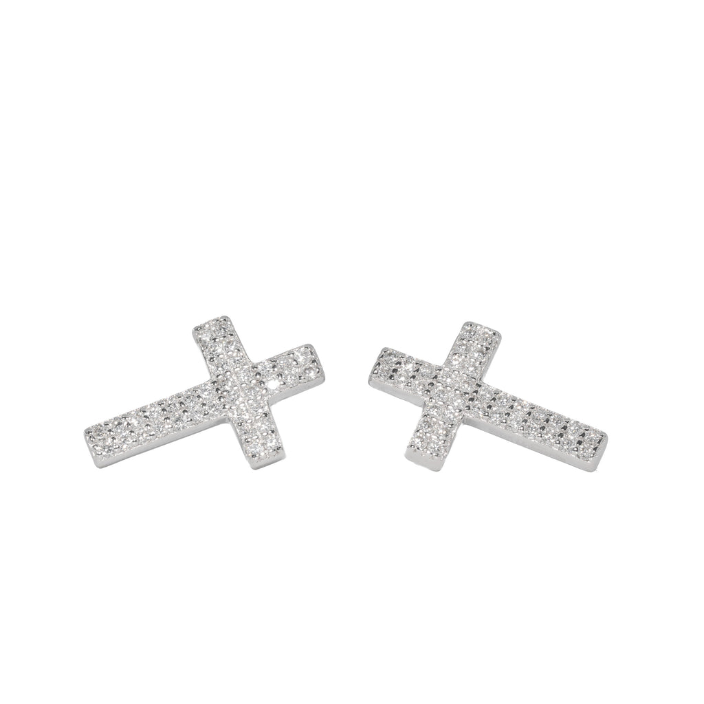 VVS Cross Studs