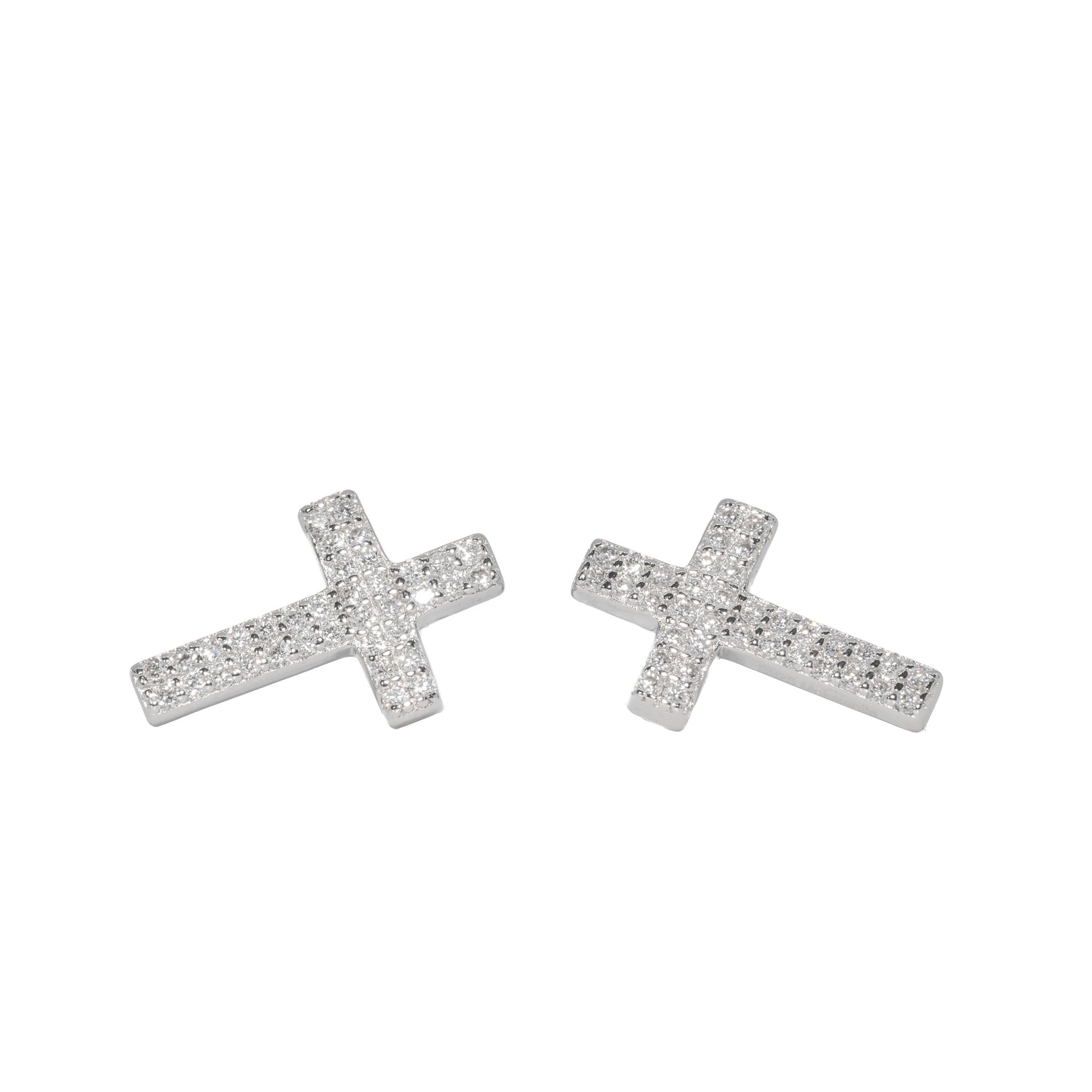 VVS Cross Studs