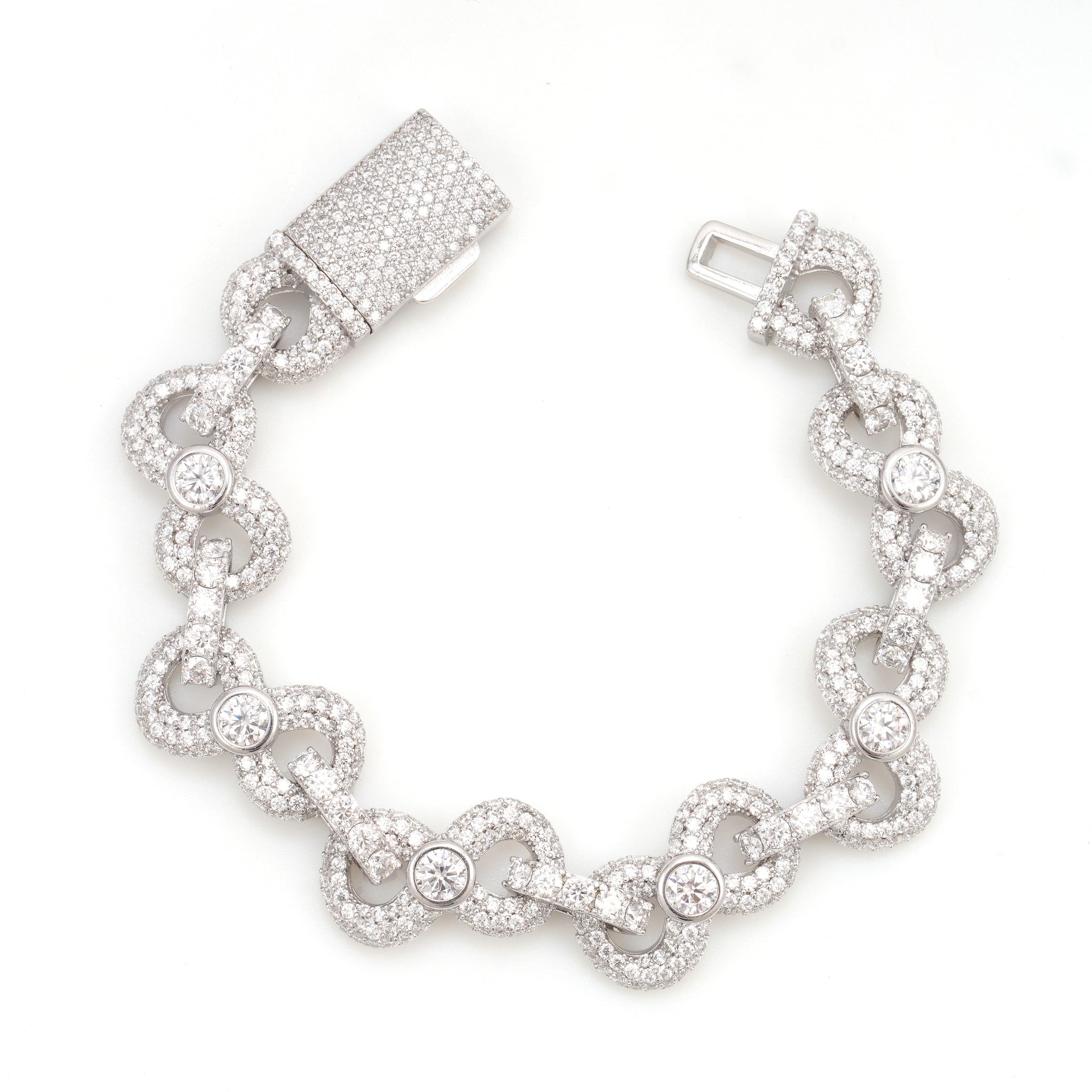 Infinity Bracelet With Big Pointers