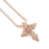Cross With Roses Pendant