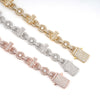 Iced Royal Bow Bracelet