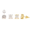 Square Stud Earrings