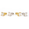Square Stud Earrings