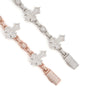 Iced Cross Link Bracelet