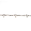 Iced Cuban Cross Chain