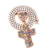 Color Drip Cross