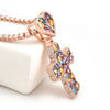 Color Drip Cross