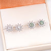 Frosted Flora Studs