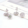 Frosted Flora Studs