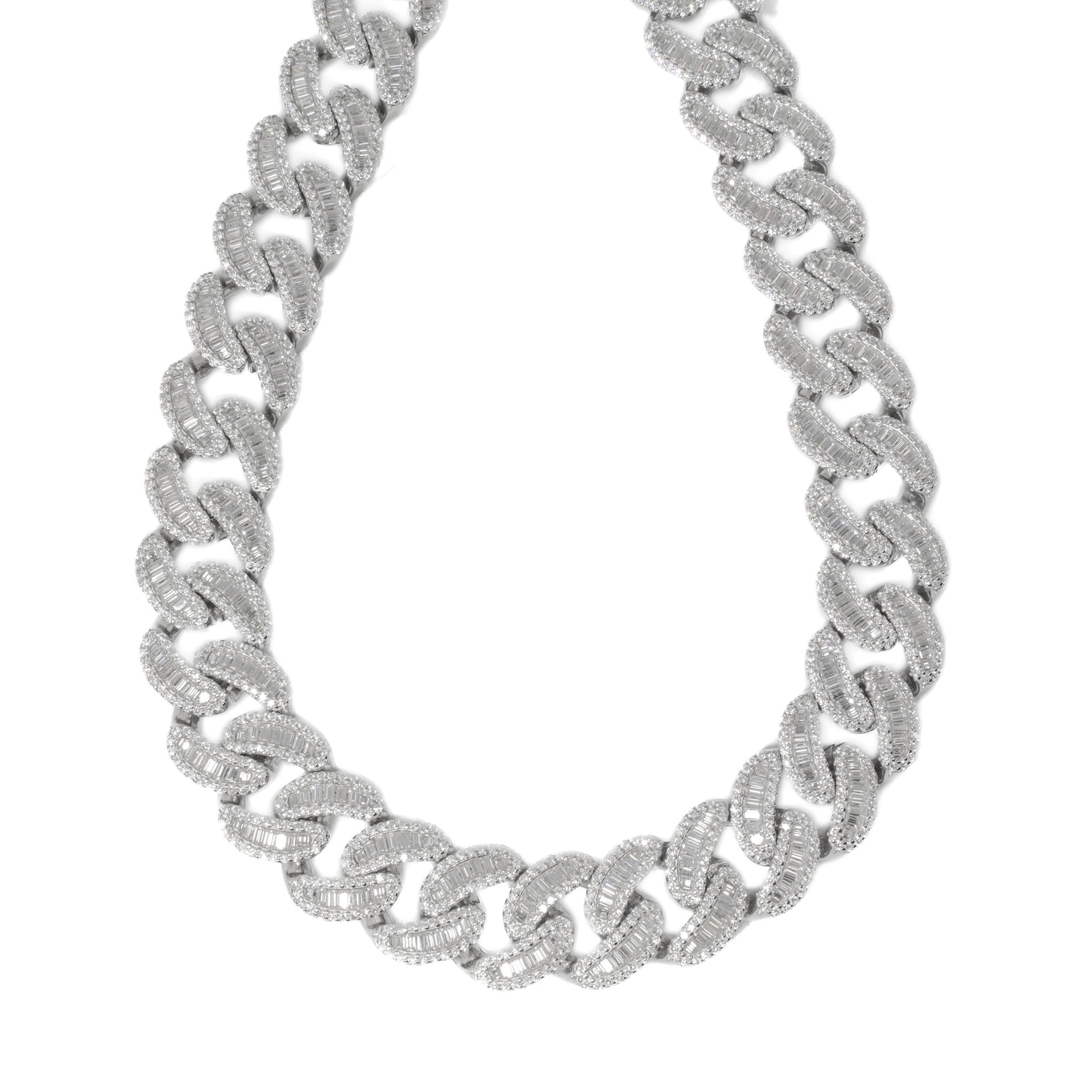 Baguette Flooded Miami Cuban Link