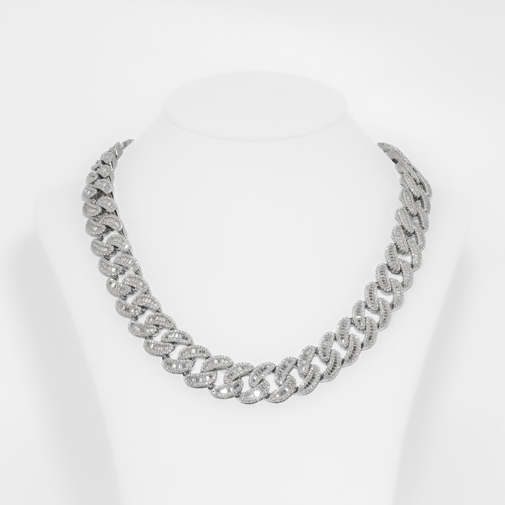 Baguette Flooded Miami Cuban Link
