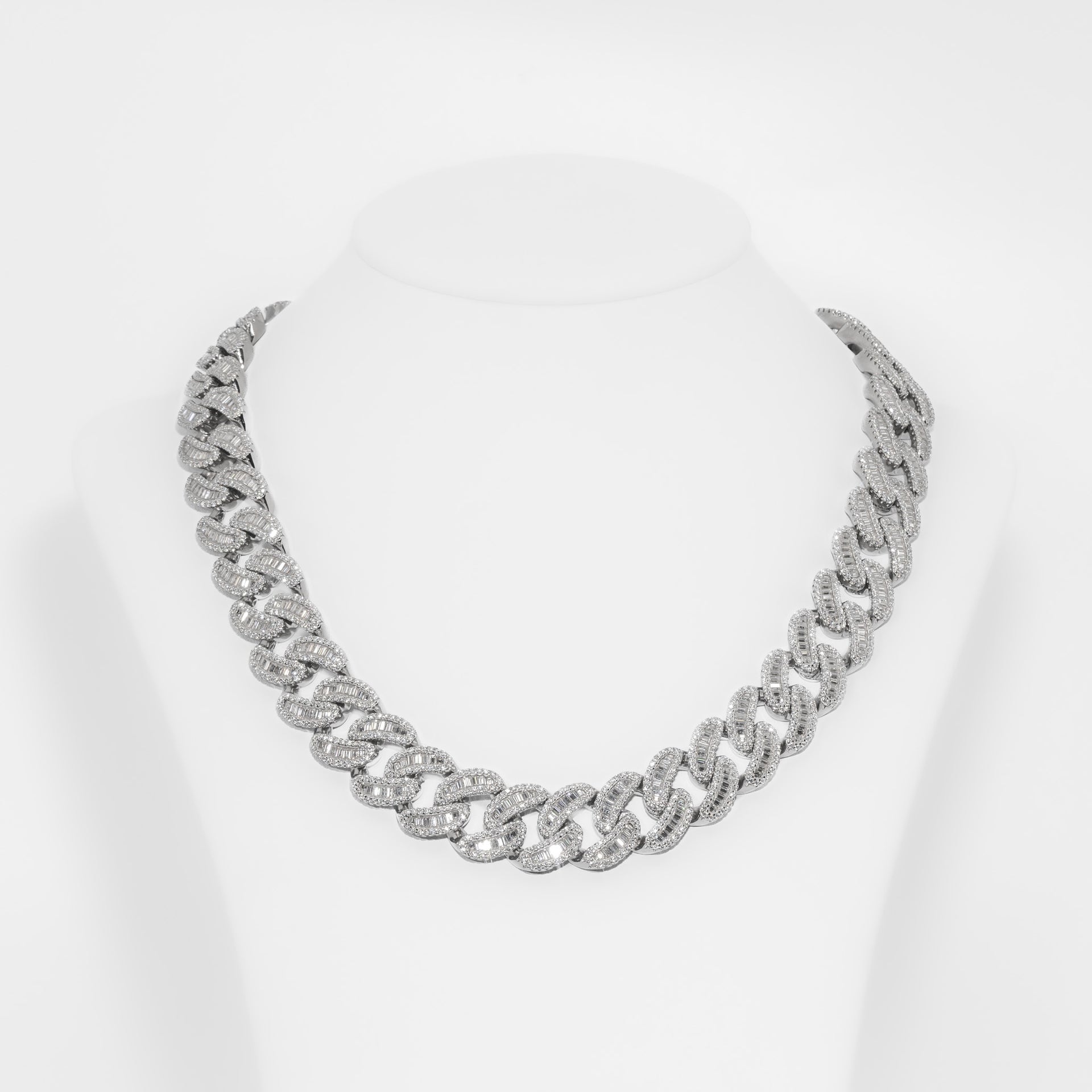 Baguette Flooded Miami Cuban Link