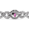 Crimson Frost Bracelet