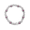 Crimson Frost Bracelet