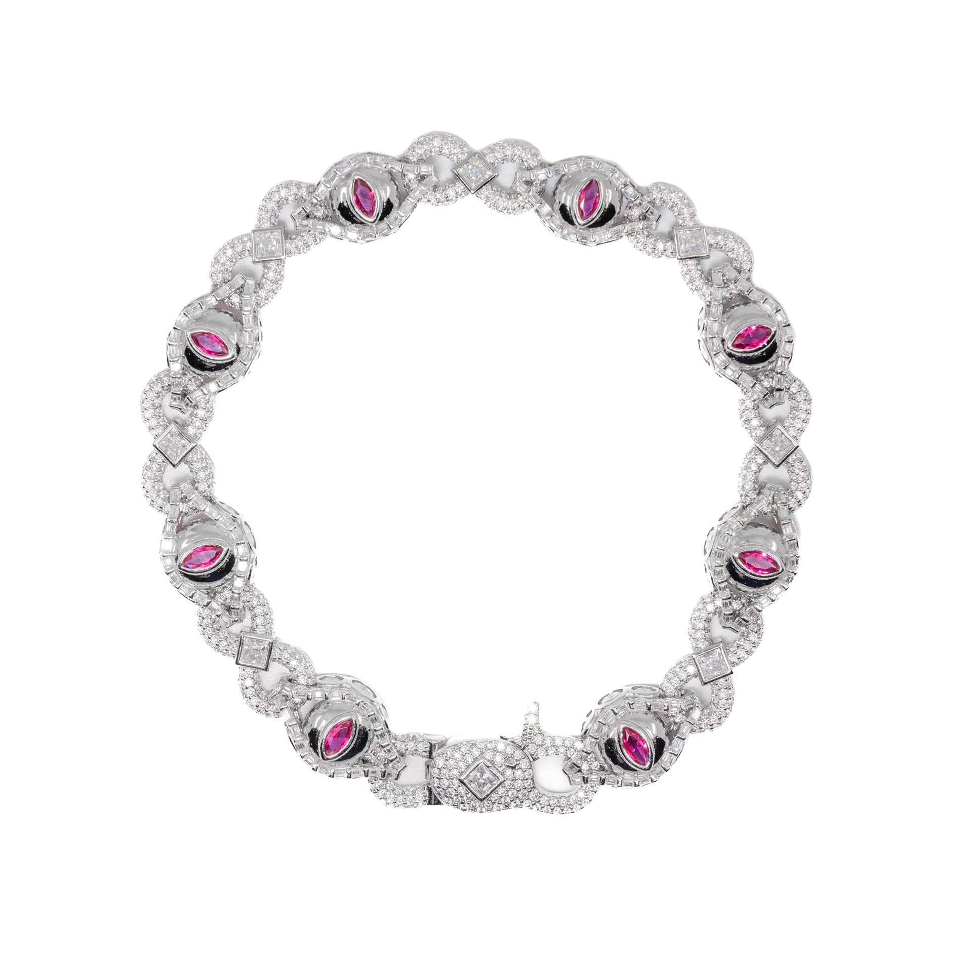 Crimson Frost Bracelet
