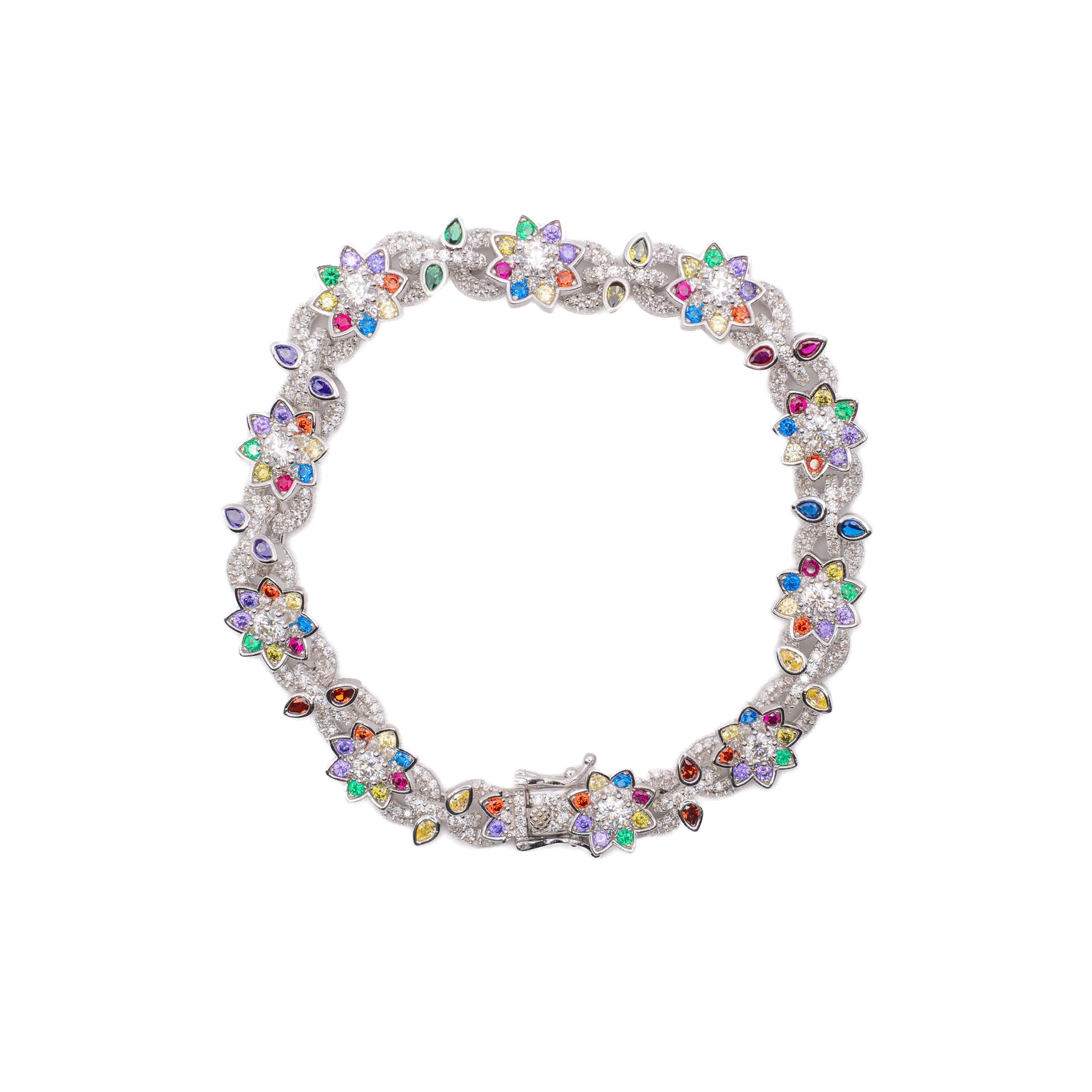 Rainbow Blossom Bracelet