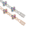 Rainbow Clover Infinity Bracelet