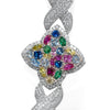 Rainbow Clover Infinity Bracelet
