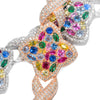 Rainbow Clover Infinity Bracelet