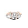 Floral Marquise Cluster Ring