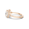 Floral Marquise Cluster Ring