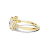 Floral Marquise Cluster Ring
