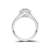 Shimmering Triple Band Ring