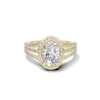 Shimmering Triple Band Ring