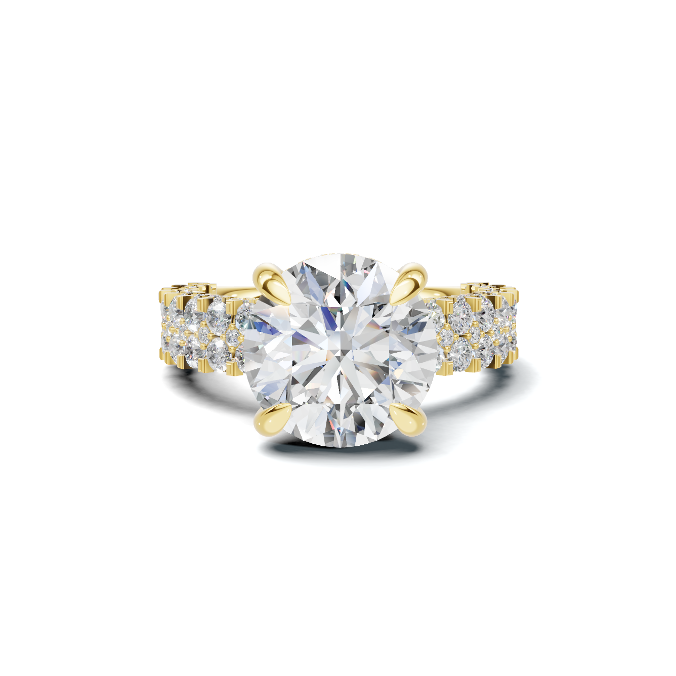 Pave Statement Band Ring