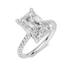 Gallery Pave Ring