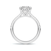 Gallery Pave Ring