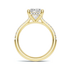 Gallery Pave Ring
