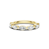 Marquise Accented Stackable Ring