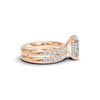 Pave Band Bridal Ring