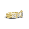 Pave Band Bridal Ring